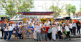 Celebrating Jubilee Year with Duck Tour for Elderly