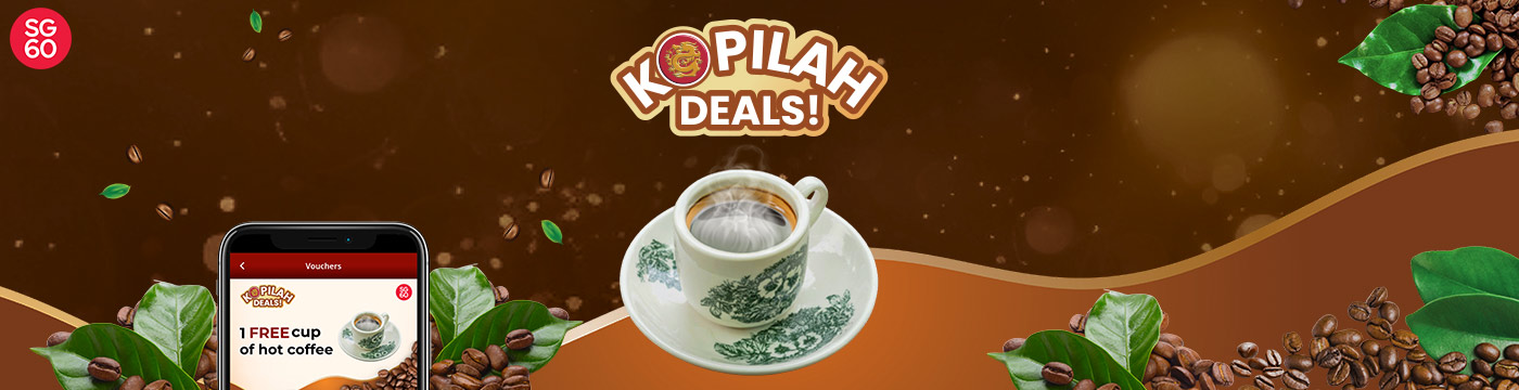Celebrate SG60 with KopiLah Deals