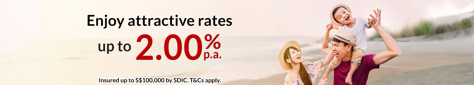 Fixed Deposit Promotion - Enjoy Attractive Rates up to 2.15% pa for 9 months.