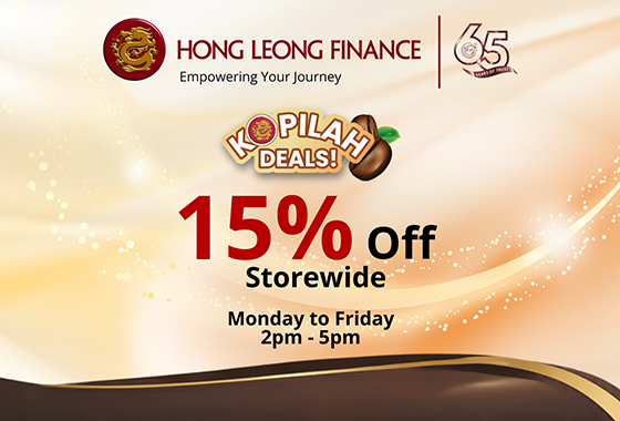 Enjoy 15% off Storewide