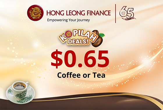 $0.65 Coffee or Tea