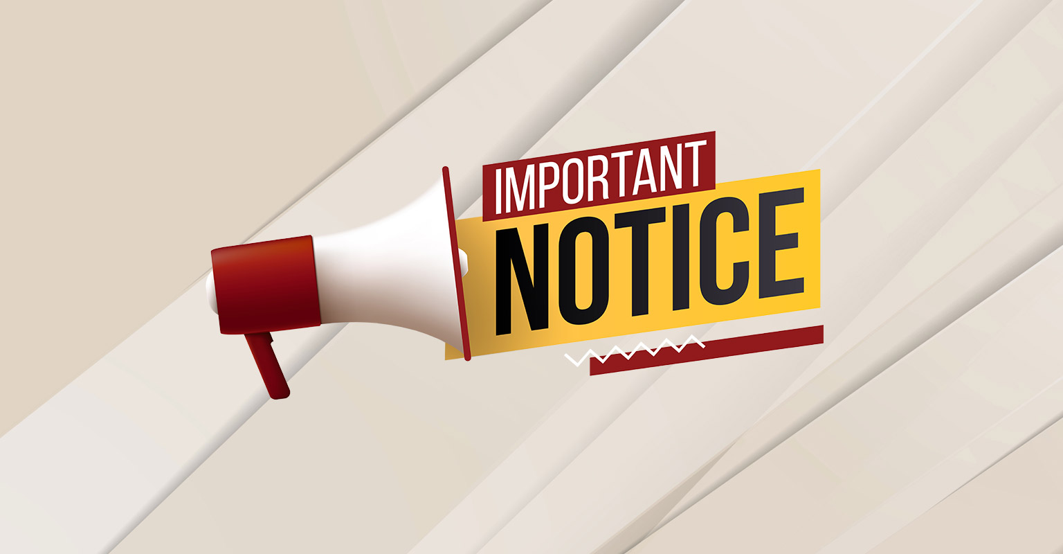 Banner Image - Notices